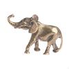 Small Elephant Statue,Mini Animal Sculpture Table Centerpiece Miniature Figurine Figure for Bedroom