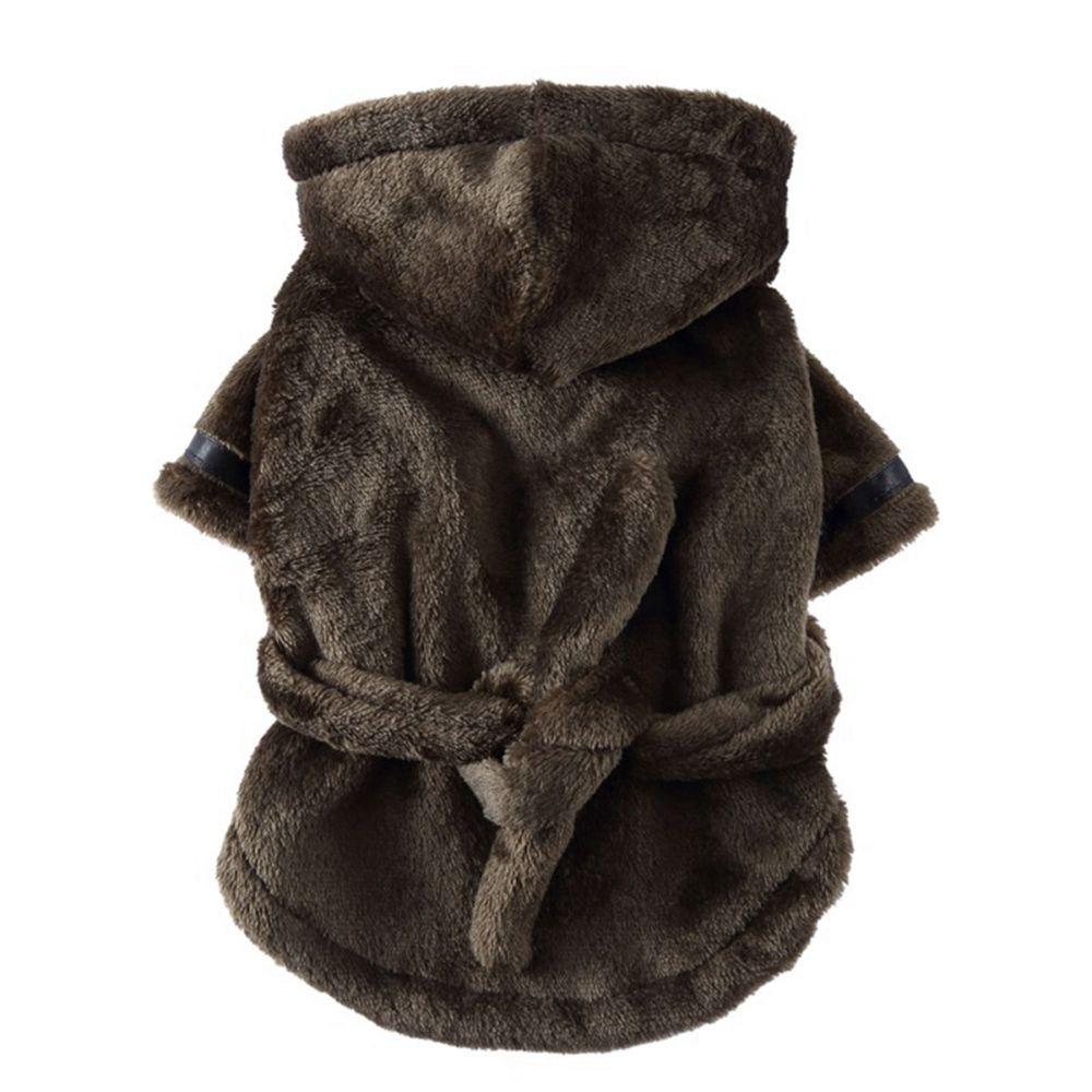 Lint-free Thick Shower Bathing for Small Large Dog Super Microfiber Pet Bath Towels Pet Pajamas Dog Bathrobe Dog Towel