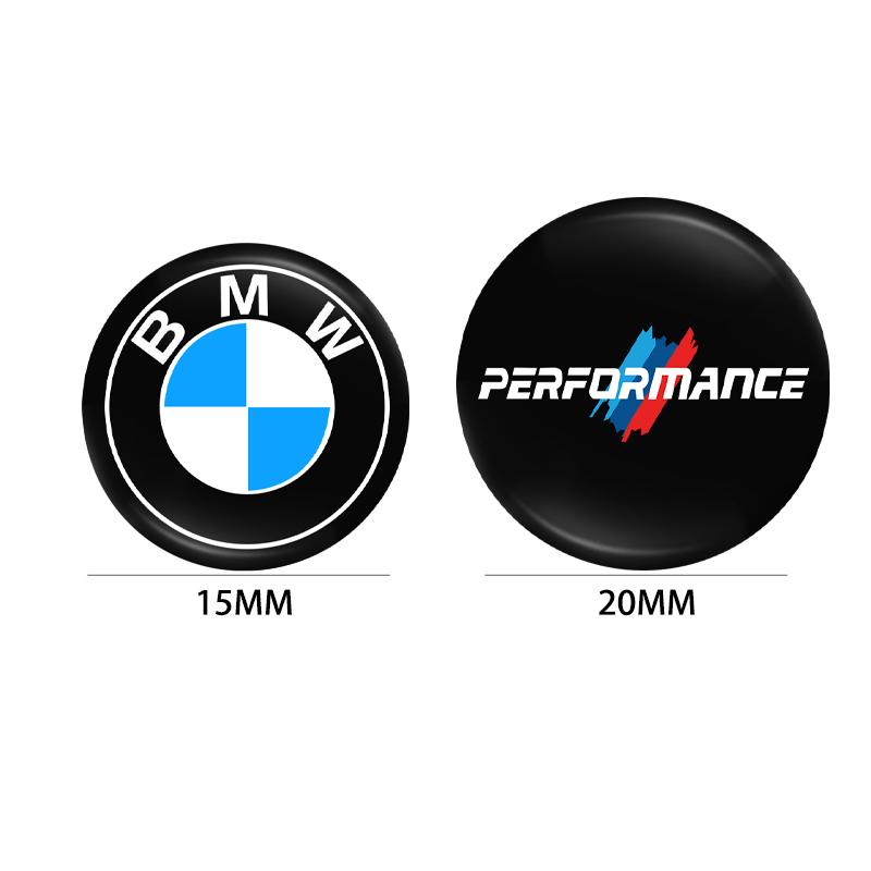 2026 Hot 4/8Pcs 15mm Car Lock Keyhole Stickers Decoration Protection For BMW M E46 E90 E60 F30 F10 E39 E36 F20 G30 G20 E87 E92 E91 E30 X5