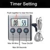 Kitchen Digital Cooking Thermometer Probe Meat Food Temperature w/Timer