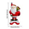 1PC New Style Card Suit Christmas Santa Claus Holiday Atmosphere Large Size Party Decoration