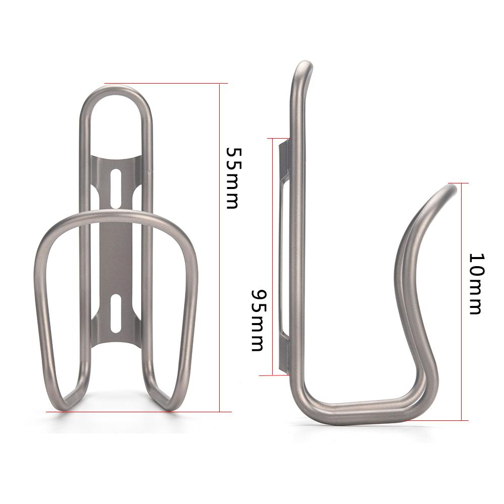 Ultralight Titanium Bicycle Water Bottle Cage Bottle HolderMTB Road Bike Bottle Bracket Bottle Rack Holder 6