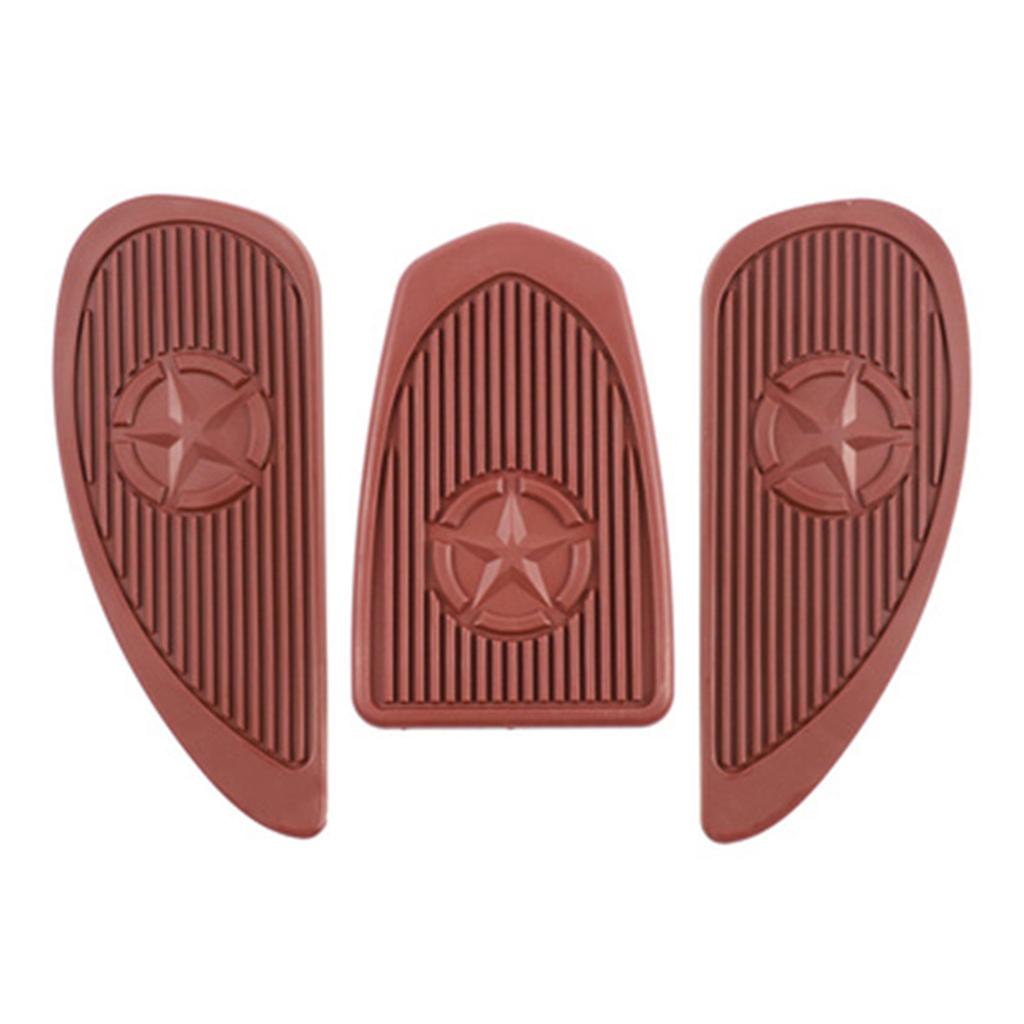 Накладка на бак мотоцикла Универсальная накладка на бак Наклейка Резиновая защита бака Противоскользящая накладка Простая установка Универсальная