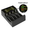 Durable LED Indicator Portable Fast Charging Dock Intelligent Battery Charger 4 Slot Adapter