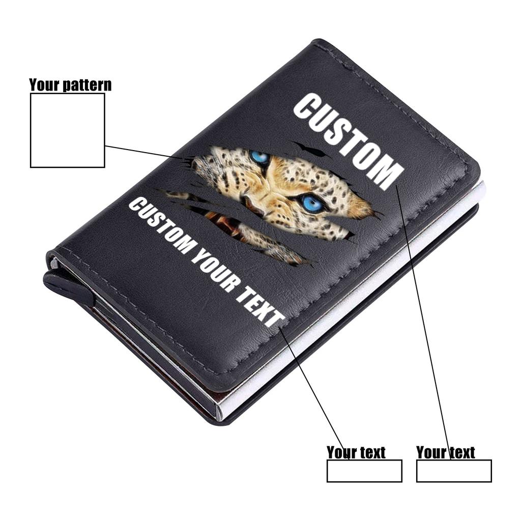 Personalized Customized Card Holder Aluminum Metal Box