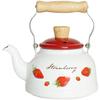Fuji Enamel Strawberry Kettle 1.6L STB-1.6K