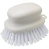 Bath Brush (Hanging/Lightweight Cleaning) Small Bath Cleaning Brush (For Floor/Tub Cleaning) White W601W