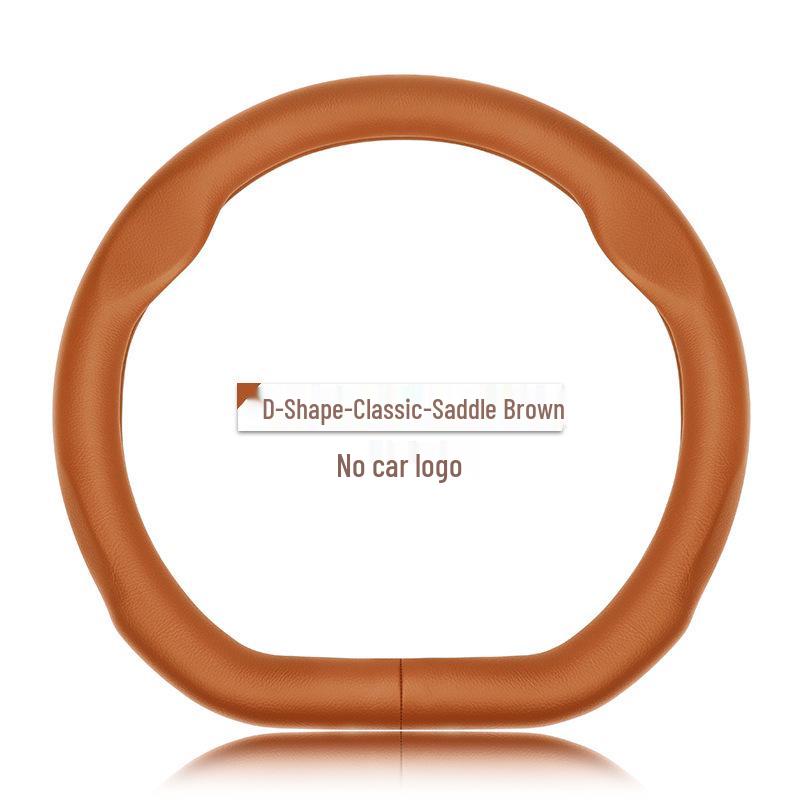 Чехол на руль из натуральной кожи Luxgen - Универсальная посадка для моделей U6, Big 7, S5, U5, 7MPV, Na 5, Rui 3