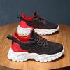 2025 Autumn New Flying Woven Mesh Fashion Low-top Students Soft Sole Lace-up Children's Casual Shoes Simple Sports Shoes