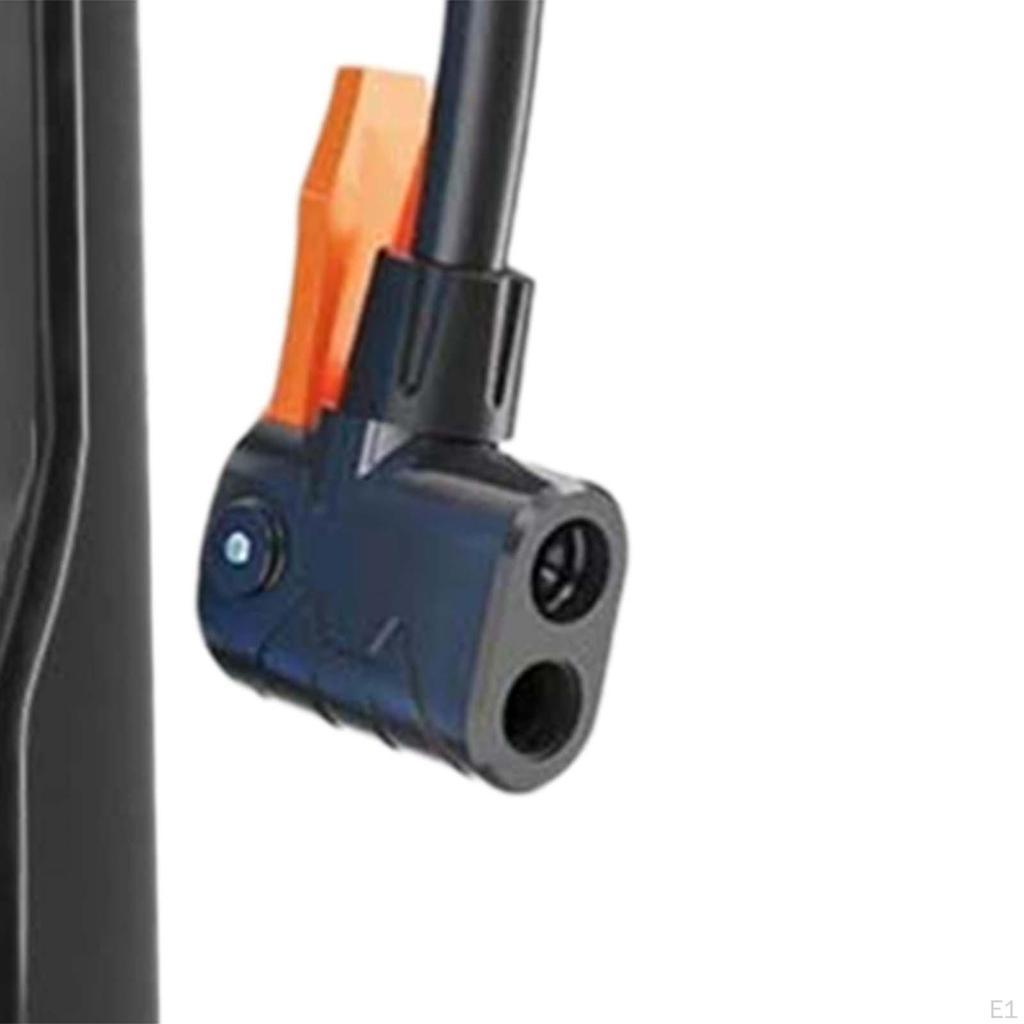 Ножной велосипедный насос, портативный велосипедный насос для накачивания шин для автомобиля, шоссейного велосипеда, мотоцикла,