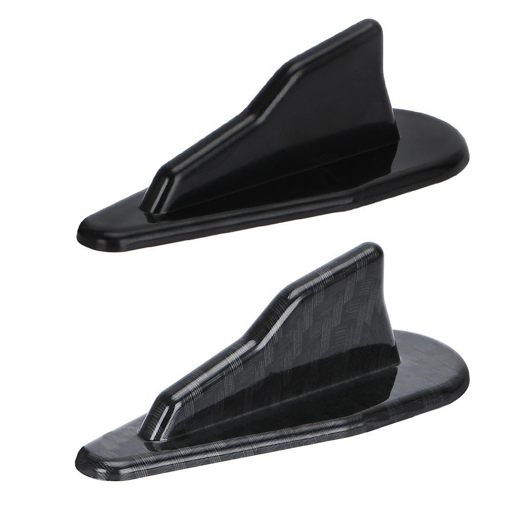 Universal EVO-Style ABS Roof Shark Fins Spoiler Wing Kit Vortex Generator 10pc Car Accessories
