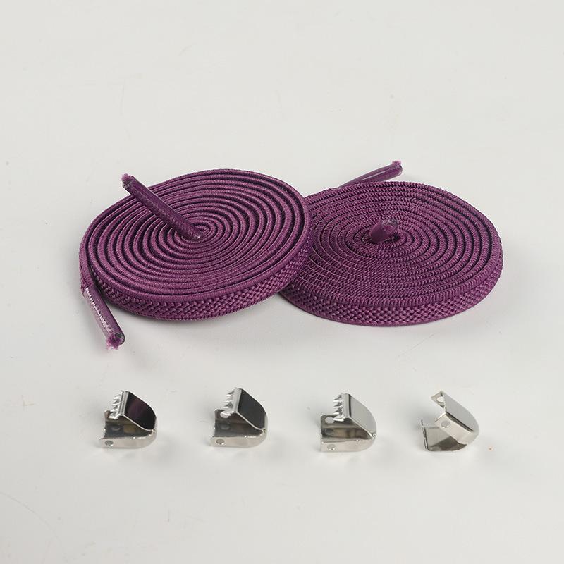 1 пара шнурков без завязок, эластичные шнурки, уличные кроссовки для отдыха, быстрые безопасные шнурки на плоской подошве для детей и взрослых, унисекс, ленивые шнурки