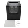Automatic Mechanical Watch Winder Box Wristwatch Holder for Display (Black, )
