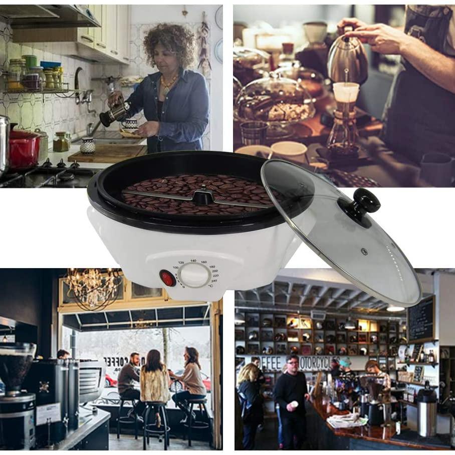 Multifunction Household Coffee Roaster Machine High Capacity Cafe Shop Electric Coffee Beans Roaster