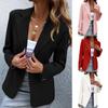 Womens Long Sleeve Blazer Suit Jacket Ladies Formal Work Coat Cardigan Outwear Plus Size