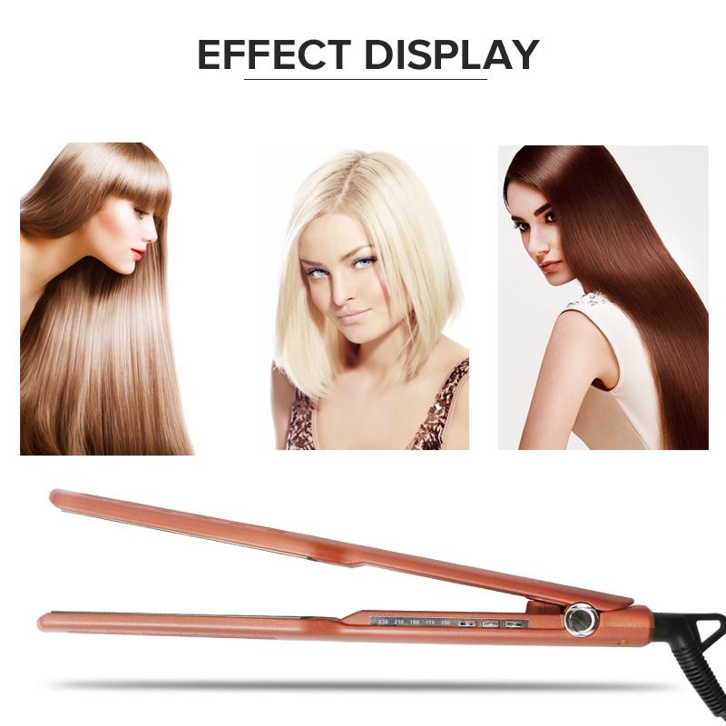 Выпрямитель для волос с покрытием из титана