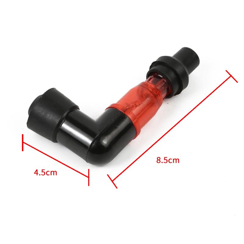 Универсальный мотоциклетный колпачок свечи зажигания, колпачок свечи зажигания для мотоцикла, локоть, мигающий колпачок свечи зажигания для мотоцикла