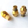 Сопло масляной горелки 9/16 дюйма BSPT, латунная золотая наружная резьба