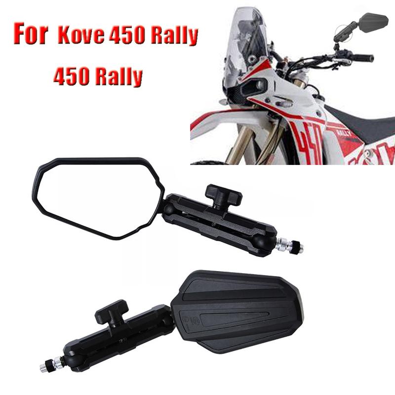 Motorcycle Rearview Mirrors Side Mirror Adjustable Foldable Rear View Mirror For Kove 450 Rally 450 Rally 2024
