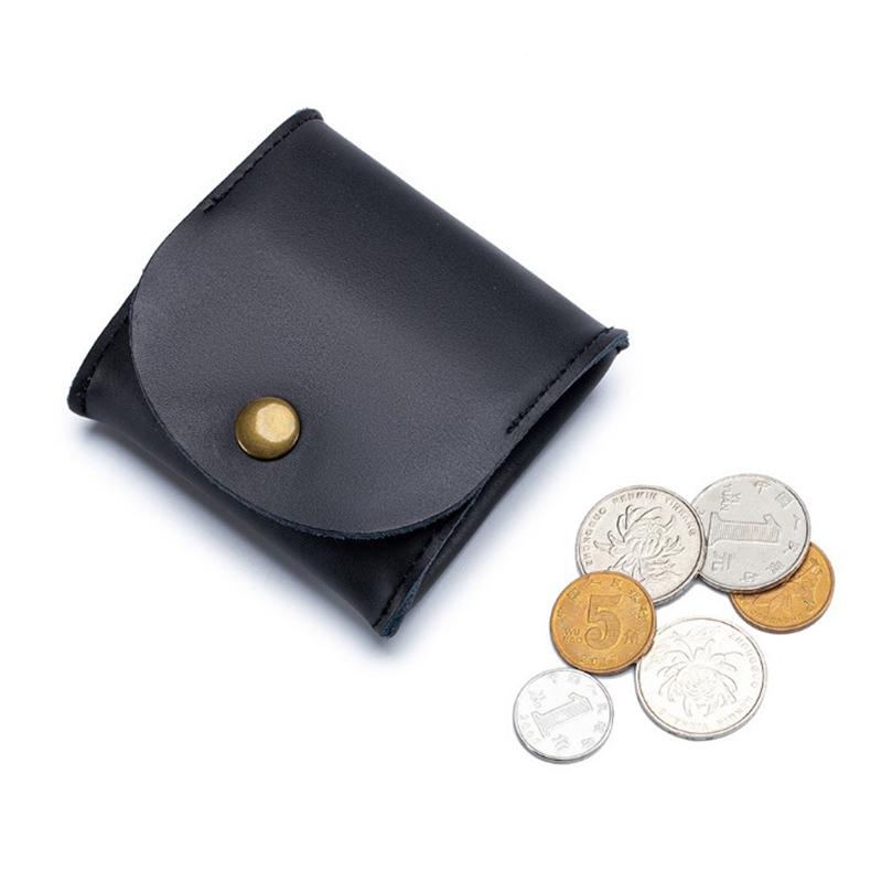 2020 Кожаный кошелек для монет Коровья кожа Мини-кошелек Карман для хранения Сумка