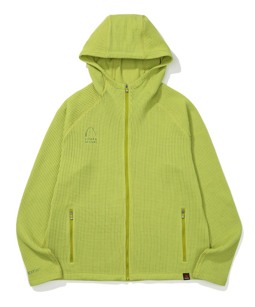 Sierra Designs Granite Polartec Powerdry Сетчатая кофта на молнии Зеленая