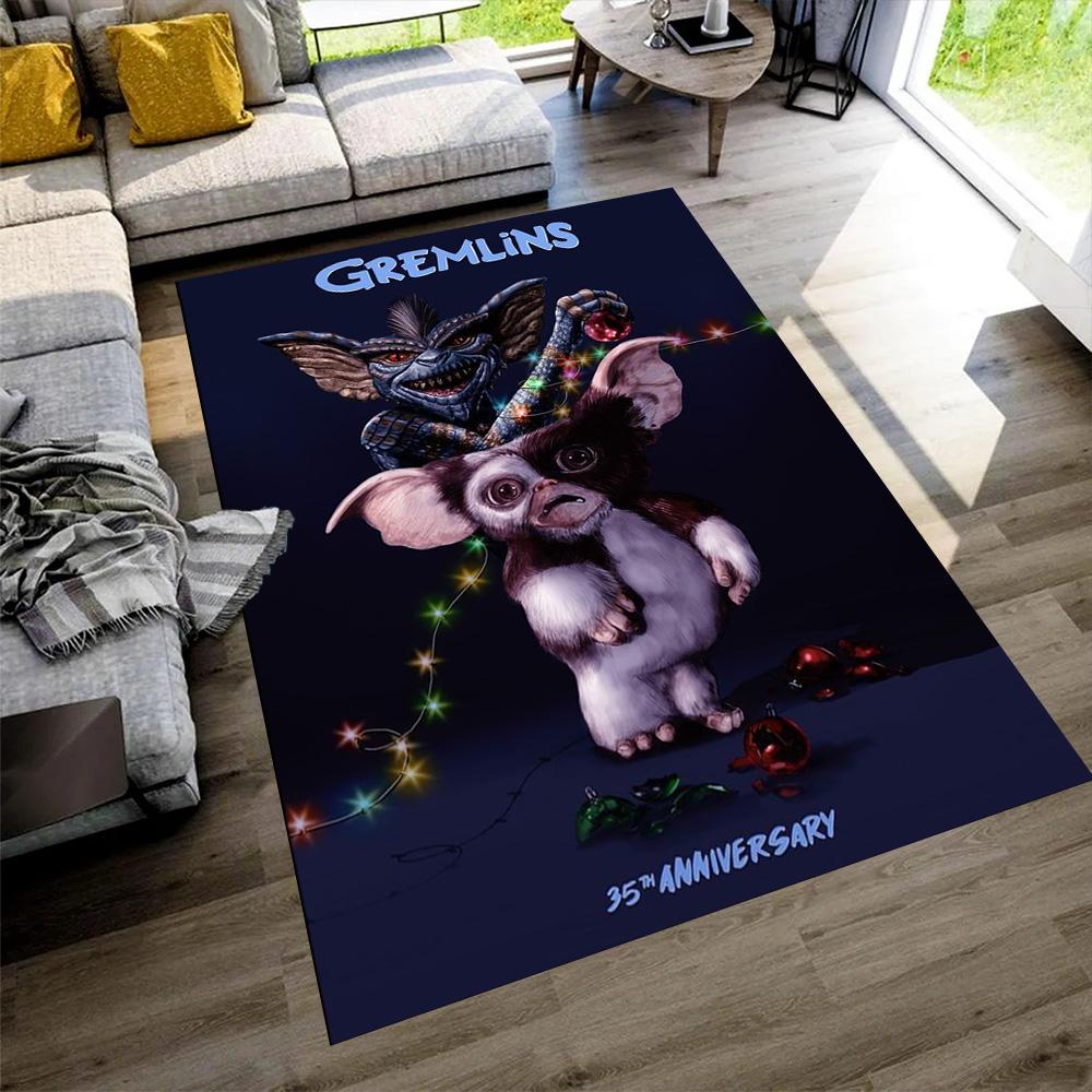 Gremlins Carpet Suitable for Game Room Hallway Dining Room Kitchen Anti-slip Rug Office home decor Best for Christmas