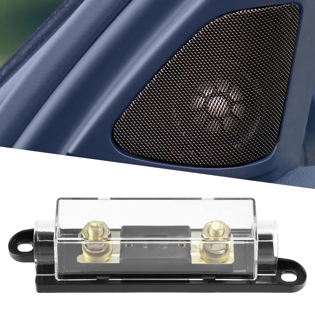 X AUTOHAUX 125A Предохранитель с держателем для электрического автомобиля и встроенной защиты, Аудио, Видео, Стерео, Черный, 2 шт.