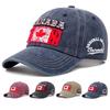 Men Women CANADA Letter Embroidery Baseball Cap Maple Leaf Flag Printed Hat Casual Adjustable Snapback Hip Hop Golf Sport Caps