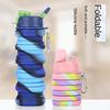 Outdoor Sports Silicone Folding Cups Creative Cycling Travel Workout Portable Water Bottle Camouflage Gift Cup