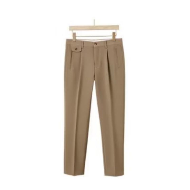 Мужские повседневные костюмы в корейском стиле высшего качества — свободные и зрелые весенне-летние куртки