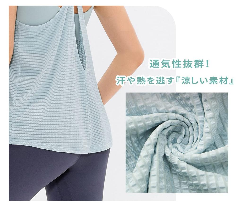 VeroMan Yoga Tank Flattering Fitness Women's Top, Fit, Top, Ppi-ttb6 (Navy, Small)