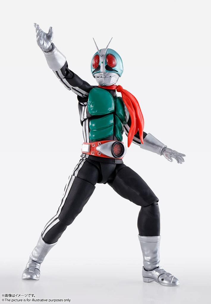 TAMASHII NATIONS Kamen Rider New 1 50th Anniversary Approximately 145mm Painted Movable Figure S.H.Figuarts (Shinkocho Seiho) No. Ver. PVC&ABS