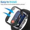 Case for Huawei Watch D2 Tempered Glass Screen Protector & Hard PC Protective Bumper Anti-scratch Cover Accessories