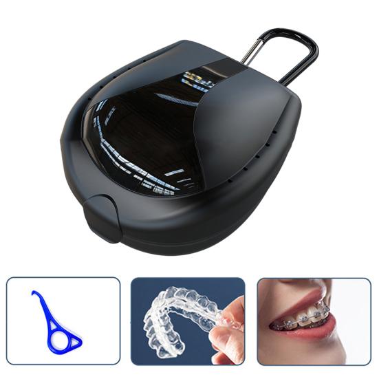 Коробка-держатель для спортивных кап для взрослых Бокс Тхэквондо Капа для рта Чехол для хранения Портативный Пылезащитный Пластиковый Футбольная капа Фитнес-капы