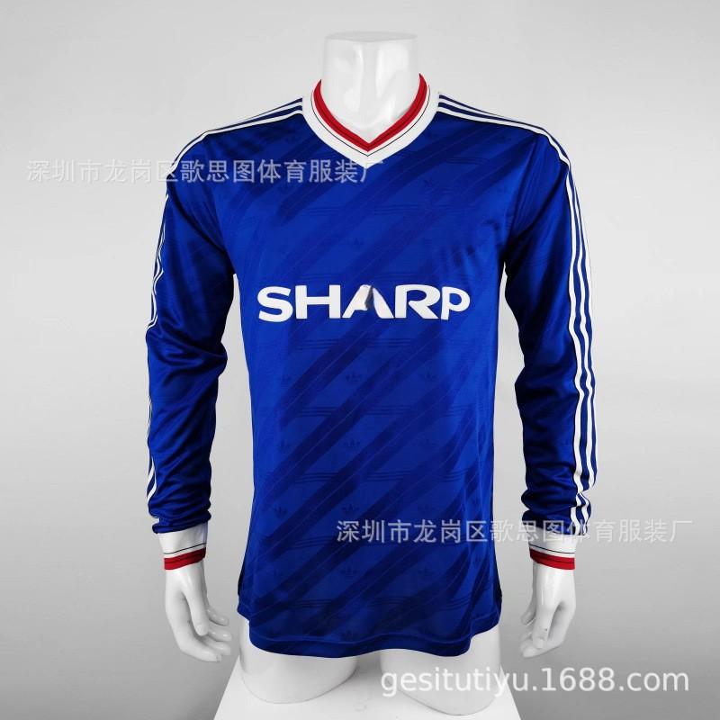 Retro Football Jersey Men Premier League Team Home Away Fan Player Version Sports Training
