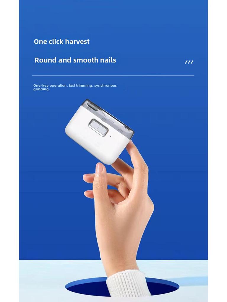 Автоматические многофункциональные электрические кусачки и шлифовальные машинки для ногтей для рук и ног — идеально подходят для детей и пожилых людей