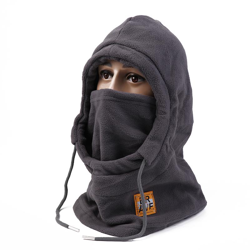 Зимняя термофлисовая балаклава шарф лыжная маска для лица утеплитель для шеи снуд капюшон шапка ветрозащитная холодная теплая кепка для верховой езды спортивная и уличная