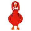 Desk Goose Hoodie 7-Inch Goose Statue Outfit Miniature Hoodie with Drawstring Clothes for Desktop Goose Table Decoration