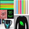 Delicate Waterproof Long-Lasting Heat Transfer Vinyl Wide Application Glow In The Dark DIY HTV Reflective Craft Vinyl for Cup
