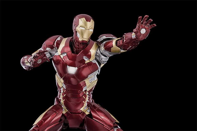 Marvel Studios The Infinity Saga Infinity DLX Iron Man Mark 46 Железный человек Марк масштабная литая окрашенная подвижная фигурка [Marvel Studios' Saga] [DLX 46] 1/12
