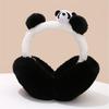 Adjustable Ear Warmer Warmth Cartoon Panda Ear Muffs Thicken Warm Ear Covers for Cold Weather Various Occasion All Age