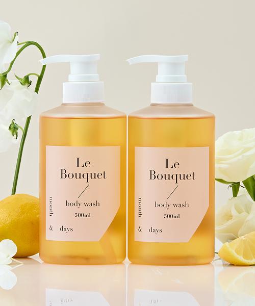 Monthndays Гель для душа с ароматом Lue Bouquet 500 мл X 2