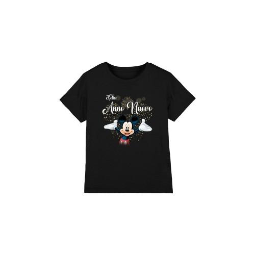 Disney Childrens/Kids Italian Mickey Mouse Fireworks New Year T-Shirt