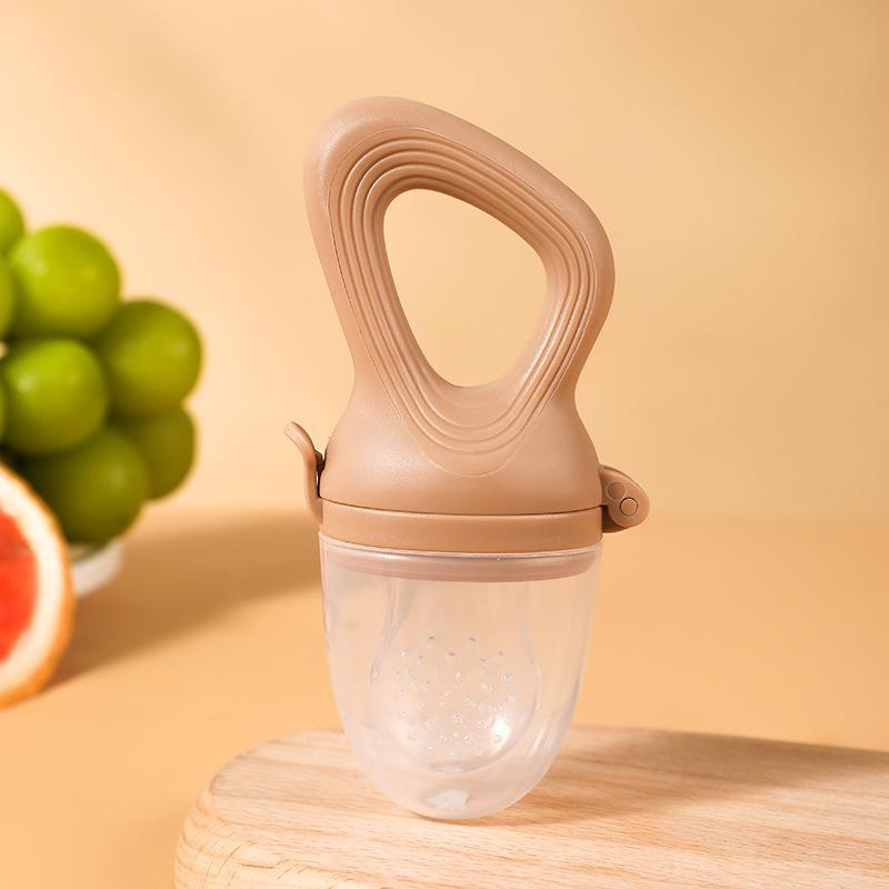 Силиконовая сетчатая погремушка-прорезыватель для фруктов и овощей для младенцев