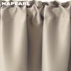 1PC NAPEARL Solid Color Versatile Waveform Curtain Window Decoration Short Curtain for Living Room Small Window