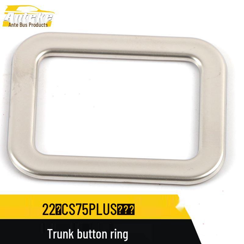 Декоративная наклейка-кольцо кнопки багажника из нержавеющей стали CS75PLUS 2-го поколения - Подходит для 22 моделей
