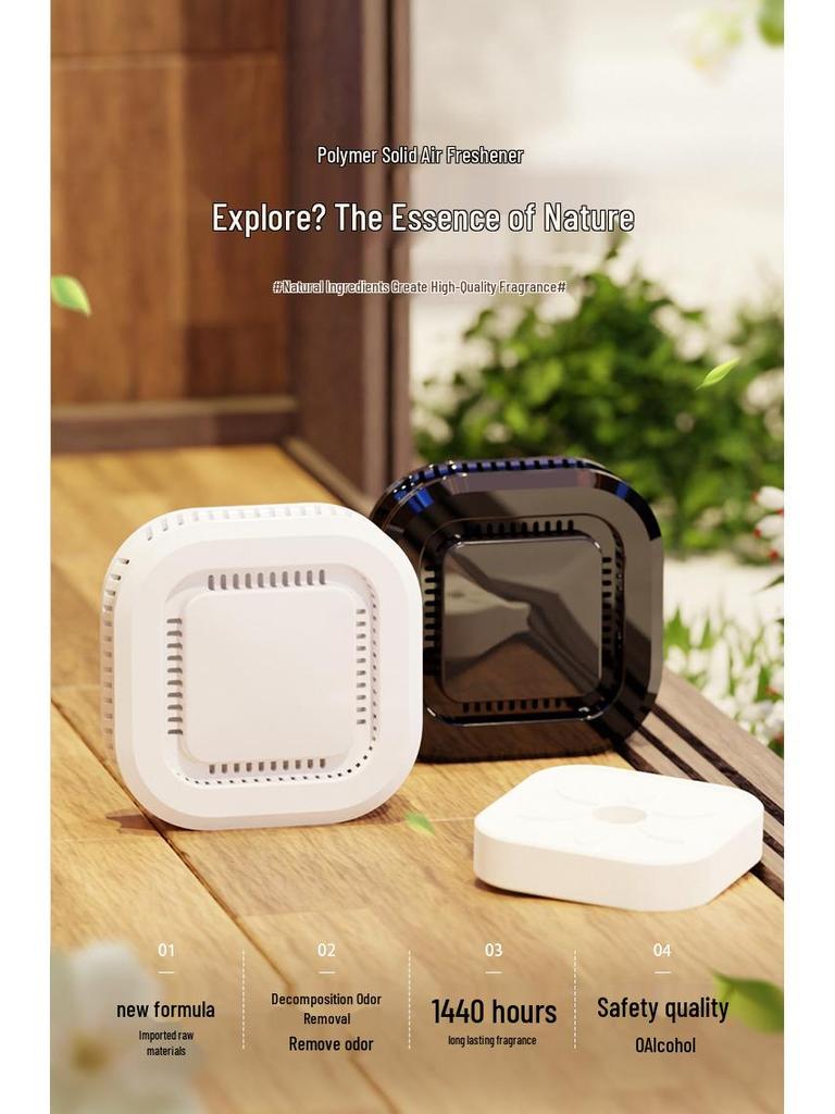 Ароматический бальзам: Долгоиграющий освежитель воздуха и дезодорирующий лист для лифтов и помещений