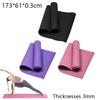1Pcs 173*61*0.3cm Anti-slip EVA Yoga Mat Pilates Floor Mat Wider Non-slip Solid Color Floor Mat Home Fitness Yoga Equipment