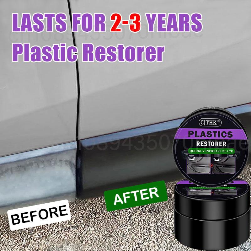 Car Plastic Restorer Universal Plastic and Leather Repair Polishing Wax Auto Interior & Panel Renewal Polish Wax Coating Agent