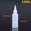 10-1000 мл Пустая пластиковая бутылка-капельница с завинчивающейся крышкой Полупрозрачный контейнер для жидкости для глаз, чернил, масла, краски, пигмента